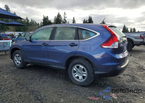 2013 Honda Cr-V Lx from USA, damaged, VIN 2HKRM4H33DH609108